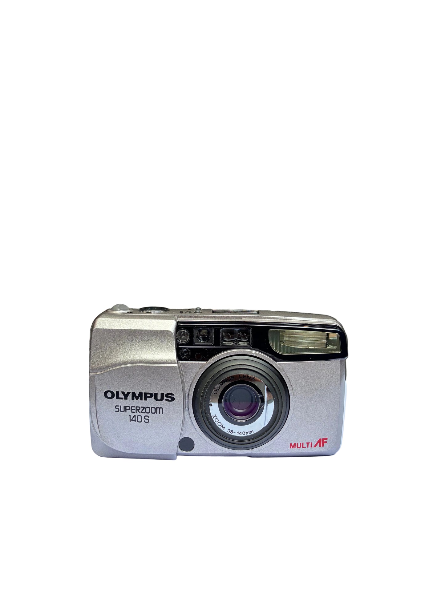 Olympus Superzoom 140S 35mm Point & Shoot Film Camera with 38-140mm Multi AF Zoom — Condition 8/10 — S/N 5642684