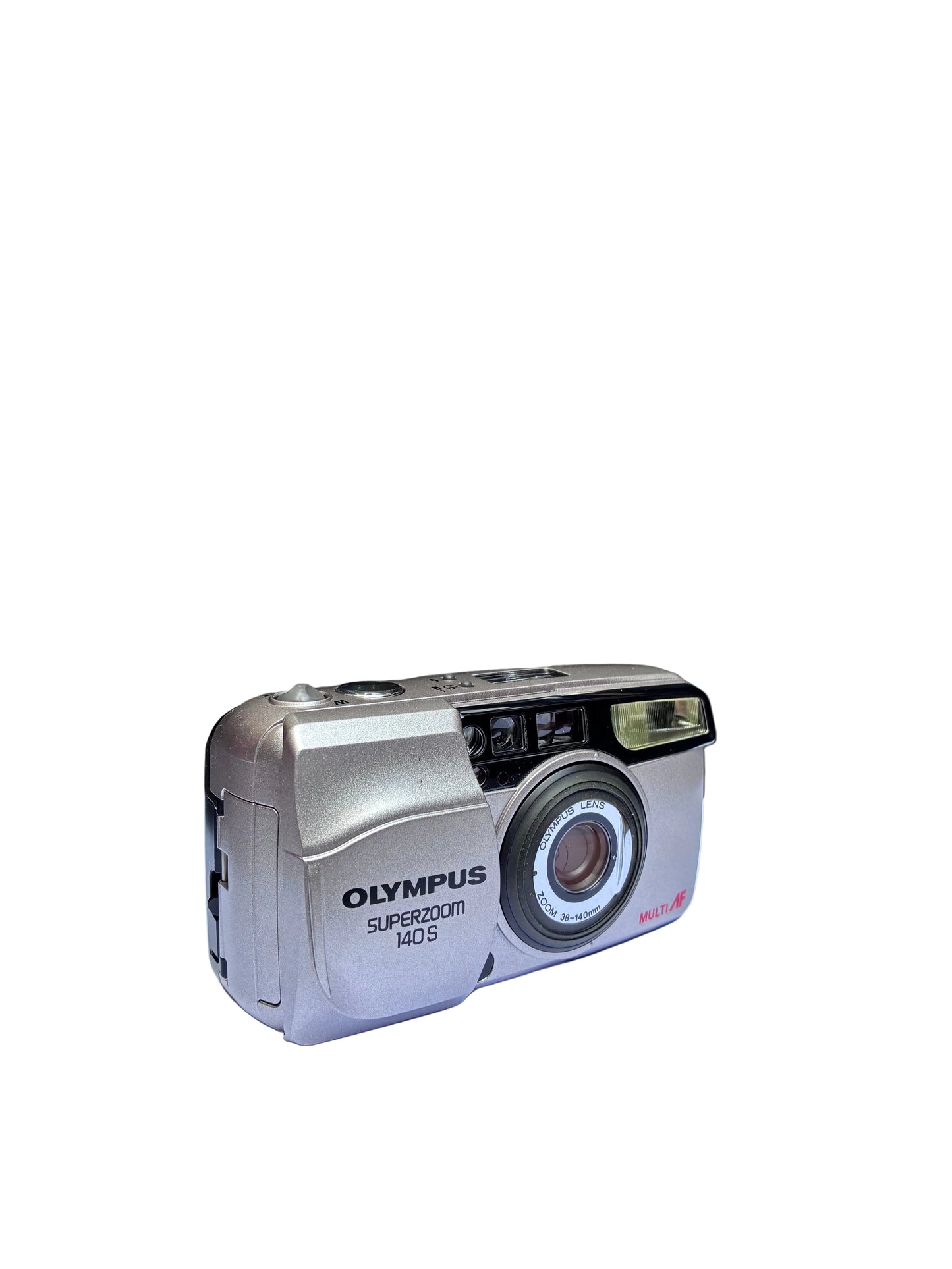 Olympus Superzoom 140S 35mm Point & Shoot Film Camera with 38-140mm Multi AF Zoom — Condition 8/10 — S/N 5642684