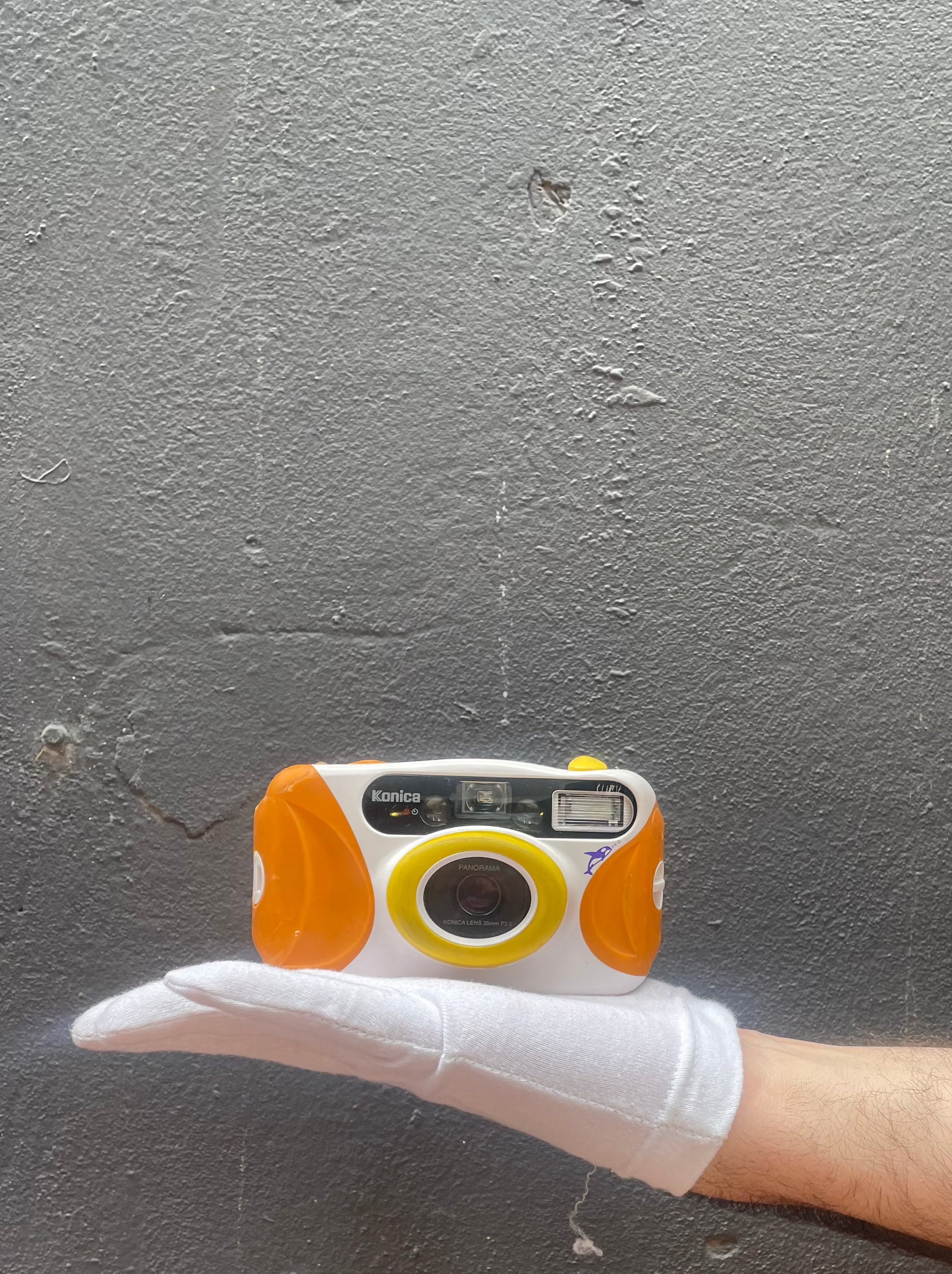 Konica Mermaid Waterproof Big Mini Point and Shoot Camera