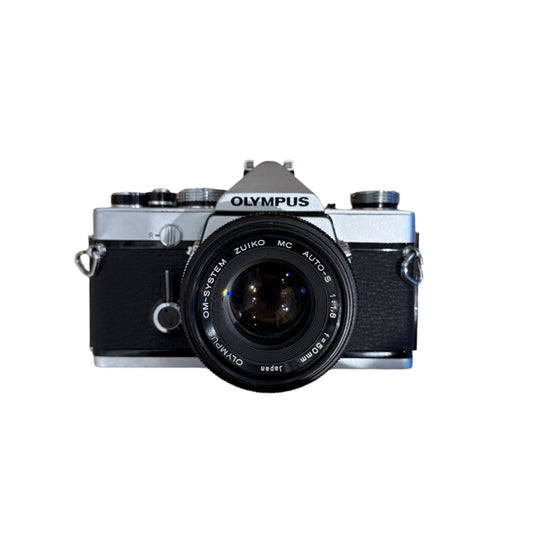 Olympus OM-1 SLR Camera with Zuiko 50mm f/1.8 Lens - 505409D
