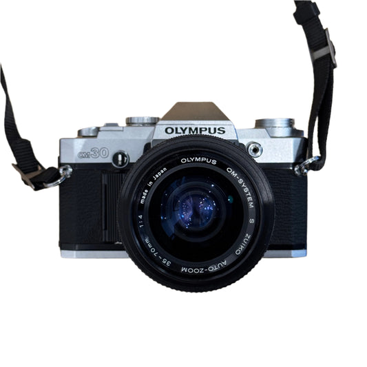 Olympus OM30 35mm SLR camera with Zuiko 35-70mm f/4 Lens - 1015988D