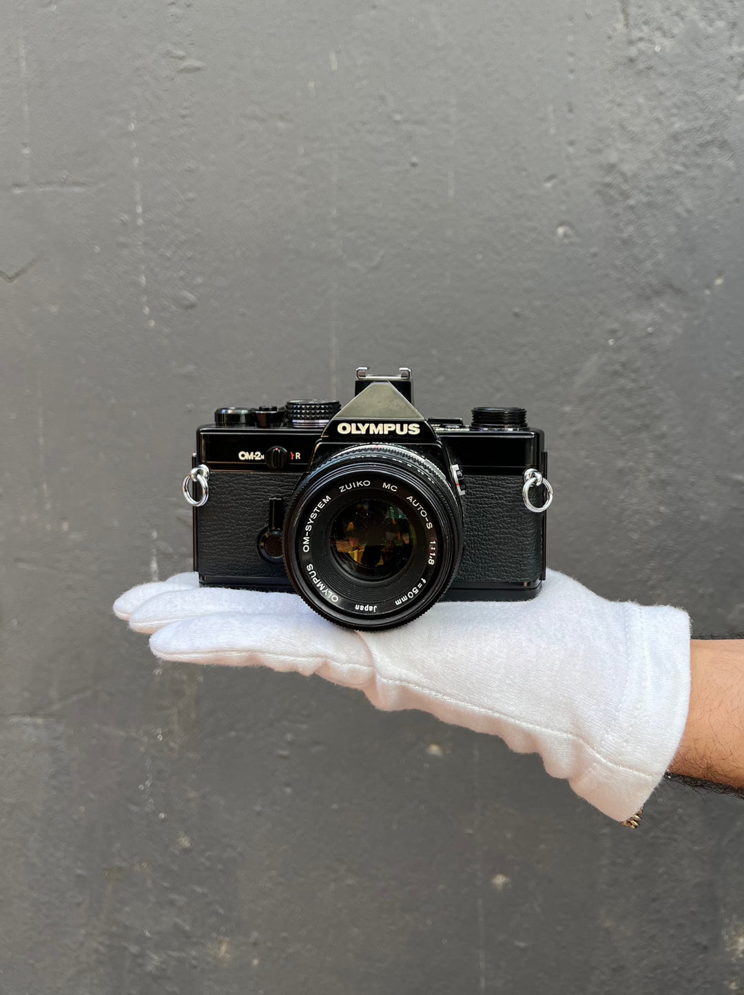 Olympus OM-2N SLR Camera with Zuiko 50mm f1.8 Lens - 927698 