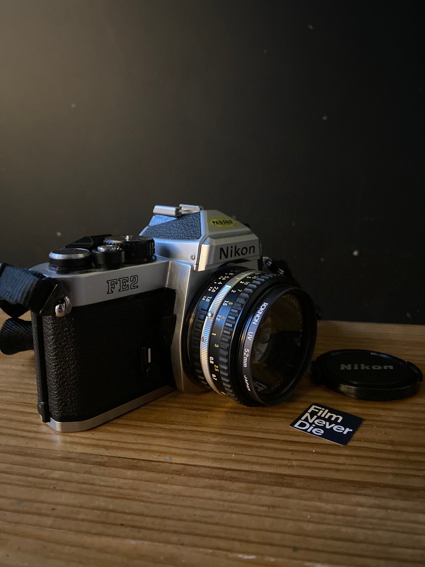 Nikon FE 2 SLR Camera with Nikkor 50mm f/1.8 Lens