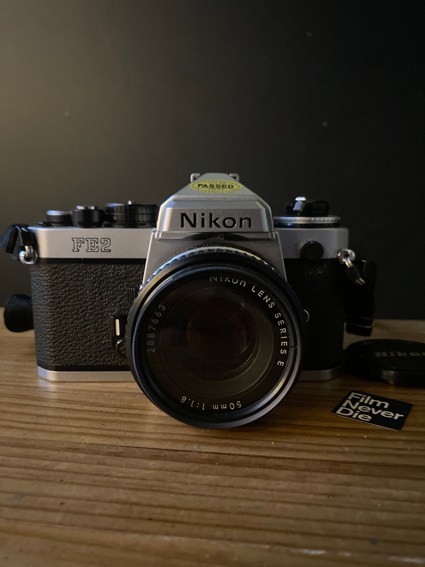 Nikon FE 2 SLR Camera with Nikkor 50mm f/1.8 Lens