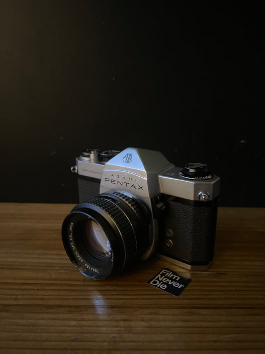 Asahi Pentax Spotmatic SP 35mm SLR Camera with 55mm f1.8 Lens - 3864038