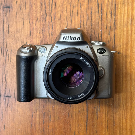 Nikon F55 35mm SLR Camera with 50mm f/1.8 Lens