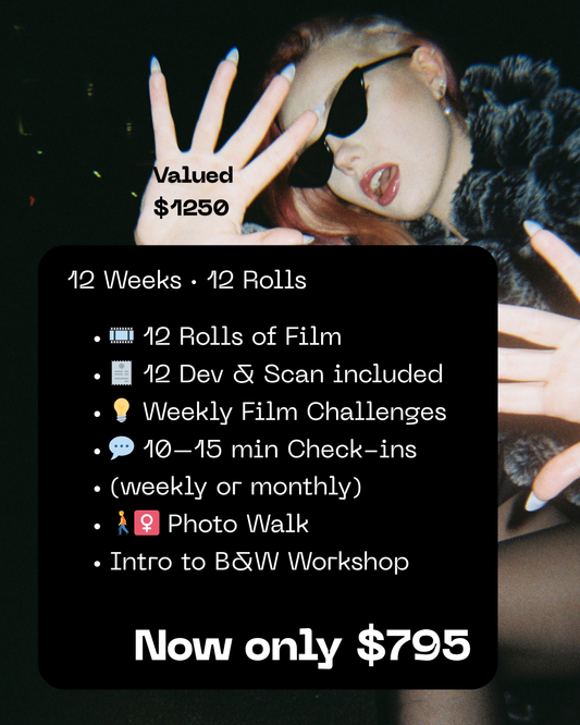 12 Week Film Challenges Bundle - BYO Camera