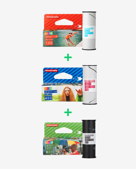 120 Lomo Trio Pack (Lomo Color Negative 100, 400, 800 in 120 film)