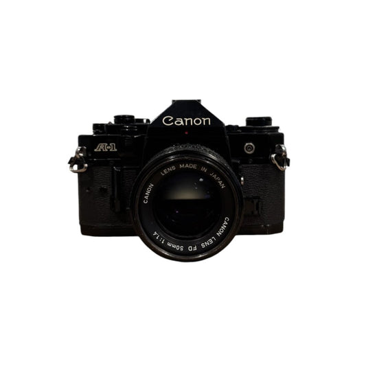 Canon A-1 SLR with Canon FD 50mm f/1.4 Lens - 1578509