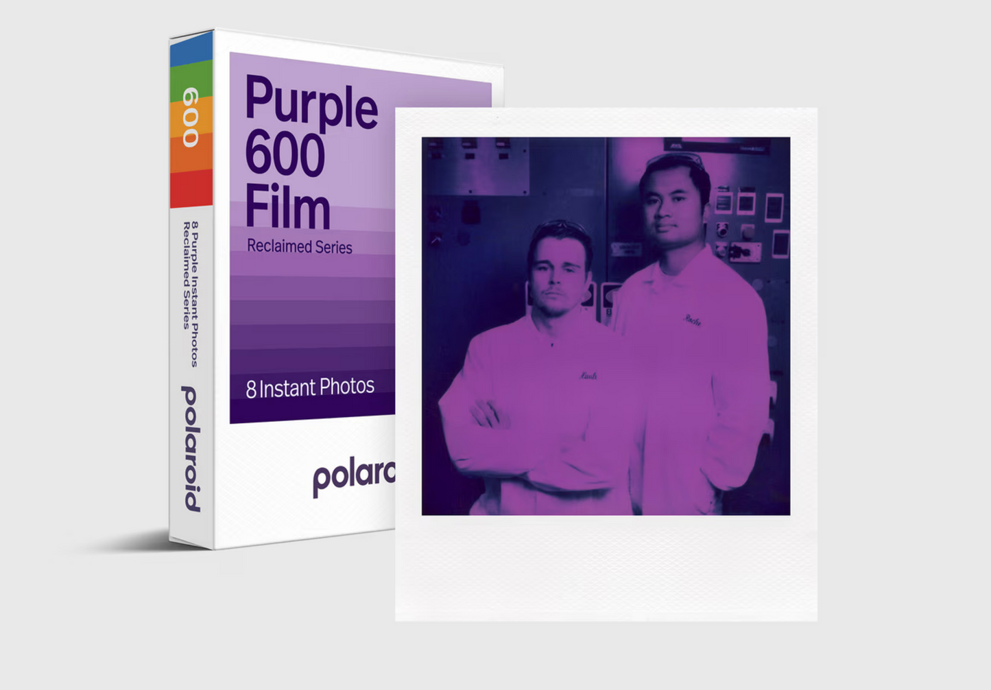 Polaroid Purple 600 - Reclaimed Series Instant Film (8 shots)