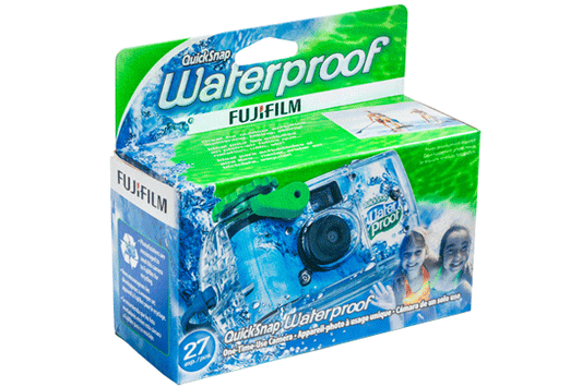 FUJIFILM QuickSnap Waterproof Flash 800 Disposable Camera (27 Exposures)