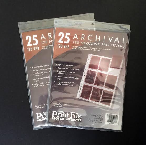 Archival 120 Negative Preservers 25 Pack