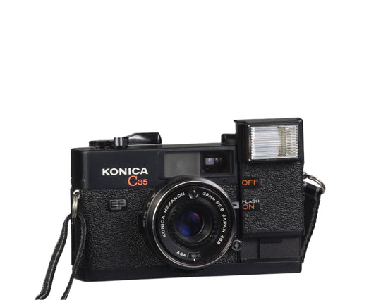 Konica C35 35mm Point and Shoot Camera 476960 *Landfill saver*
