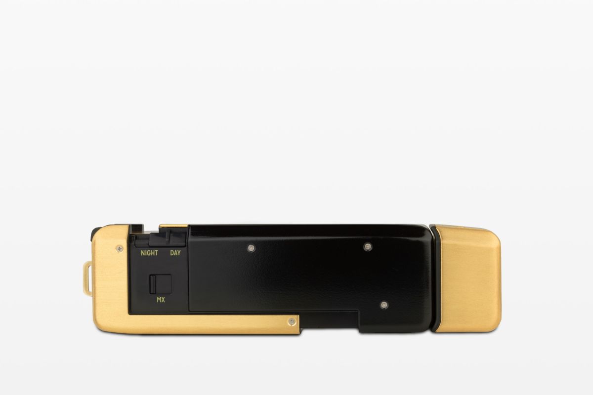 Lomomatic 110 Film Camera & Flash Bellagio – Brass Edition