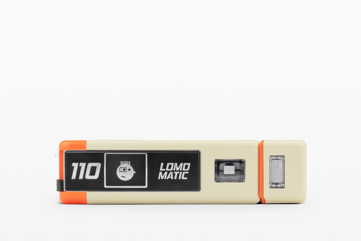 Lomomatic 110 Film Camera & Flash Golden Gate