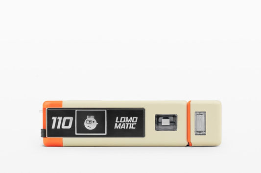 Lomomatic 110 Film Camera & Flash Golden Gate