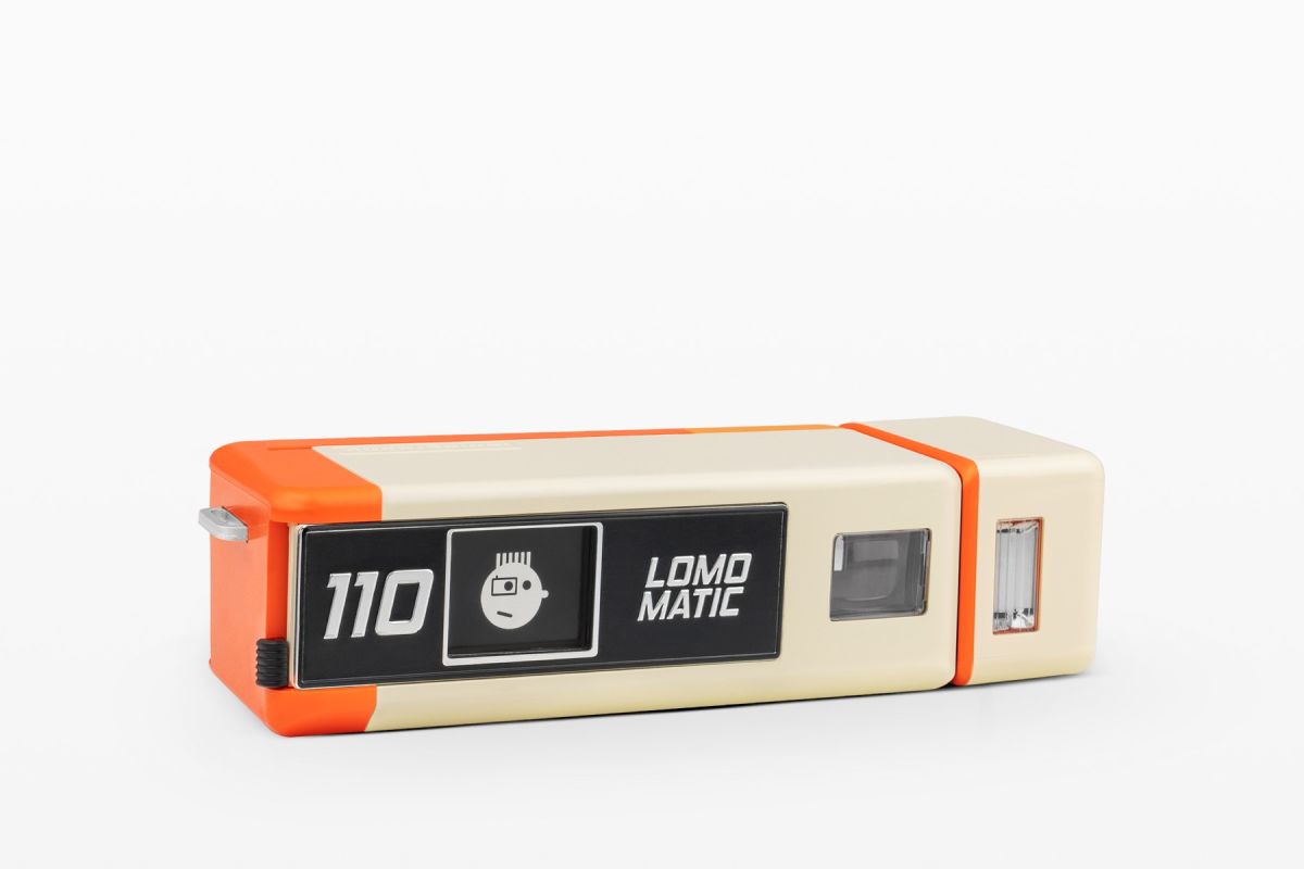 Lomomatic 110 Film Camera & Flash Golden Gate