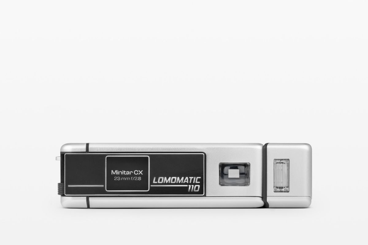 Lomomatic 110 Film Camera & Flash Metal
