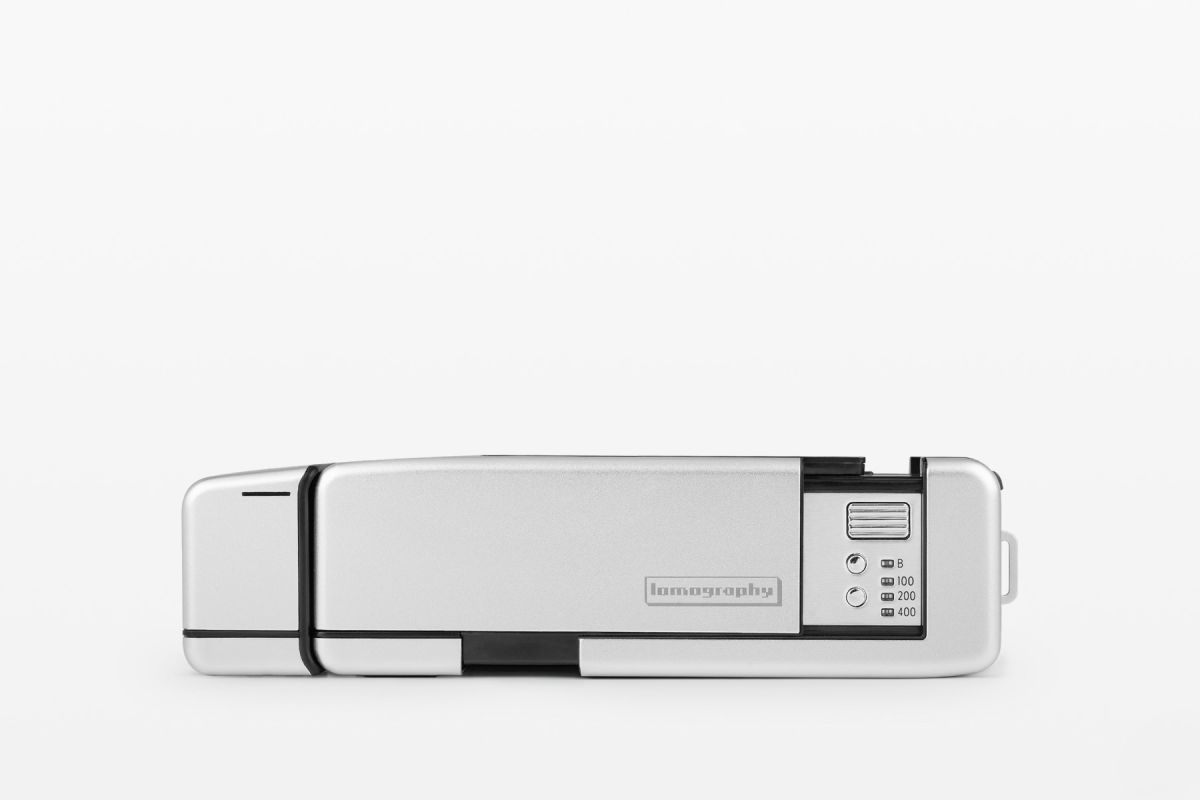 Lomomatic 110 Film Camera & Flash Metal
