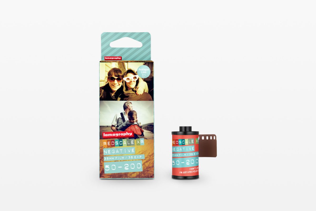 Lomography Redscale XR 50–200 (35mm, 36exp.) — Pack of 3