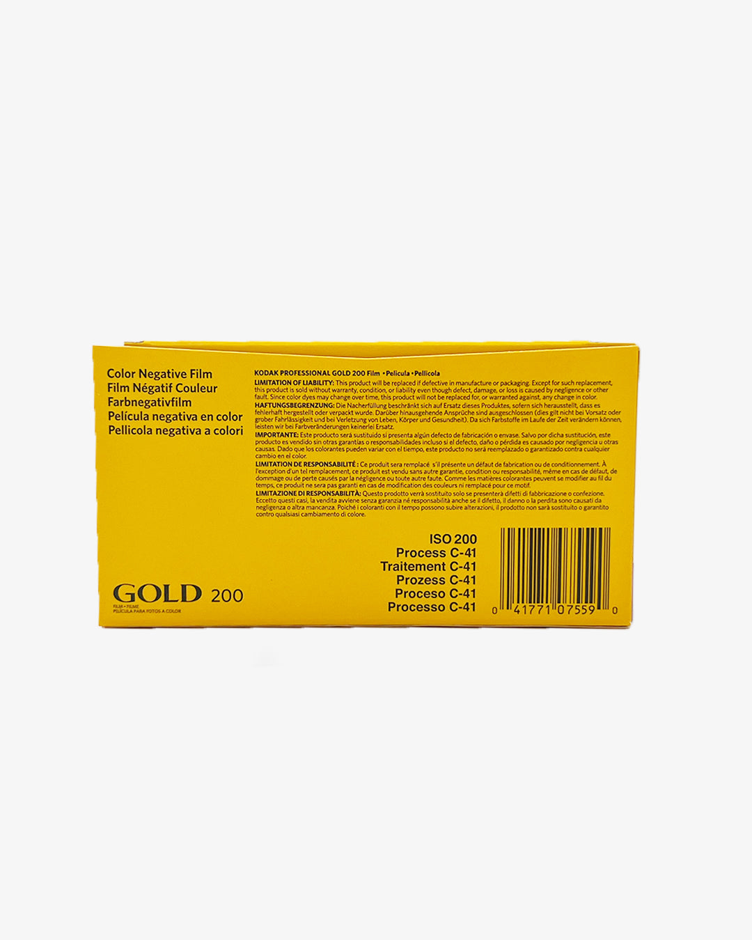 Kodak Gold 200 Colour Negative Film (120)